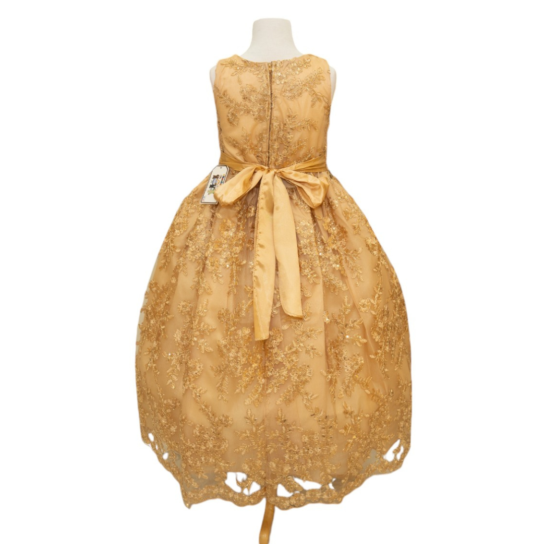Party / Flower Girl Dress (D-1610)-Girls-Chacho's Kids