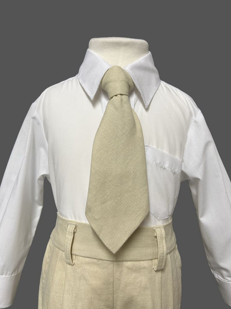Boys Linen Vest Set (116)-Boys-Chacho’s Kids