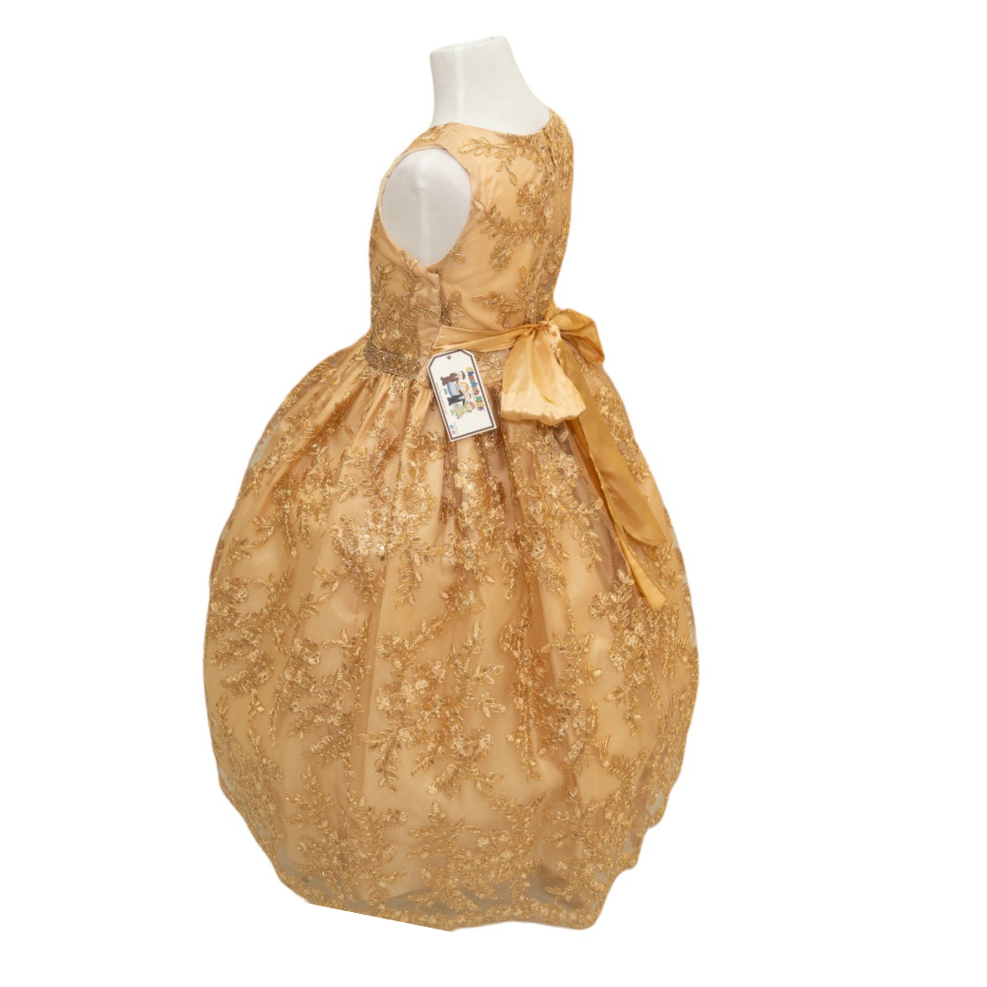 Party / Flower Girl Dress (D-1610)-Girls-Chacho's Kids