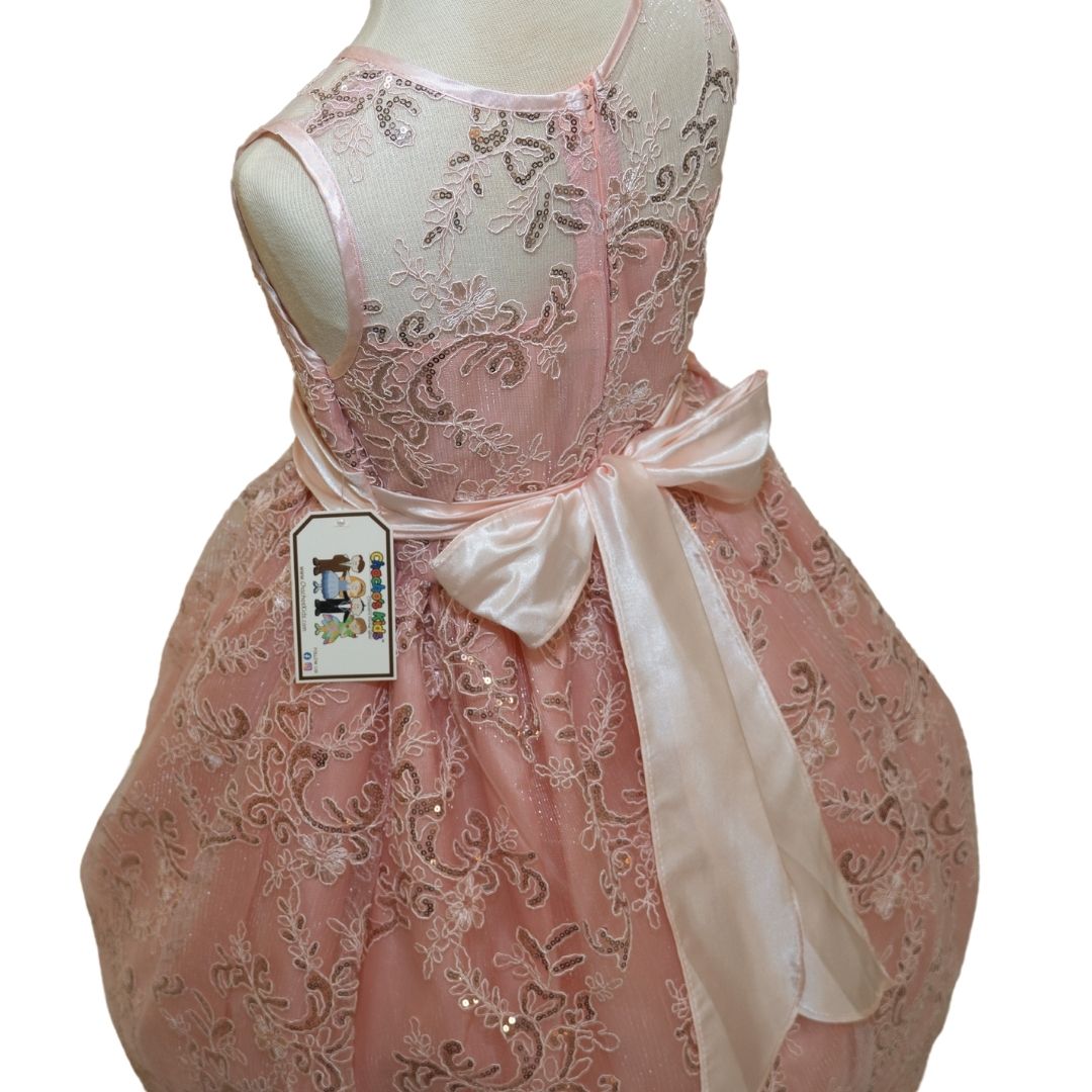 Party/Flower Girl Dress (D1550)-Girls-Chacho's Kids