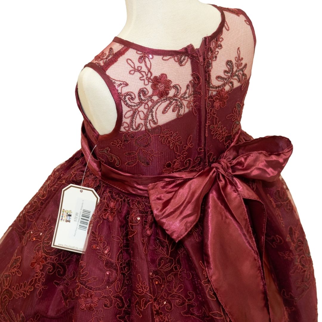 Party/Flower Girl Dress (D1550)-Girls-Chacho's Kids
