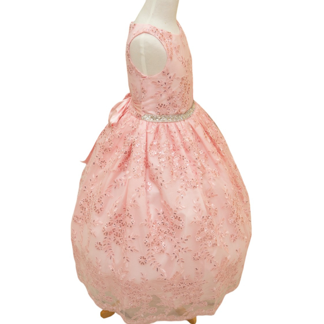 Party / Flower Girl Dress (D-1610)-Girls-Chacho's Kids