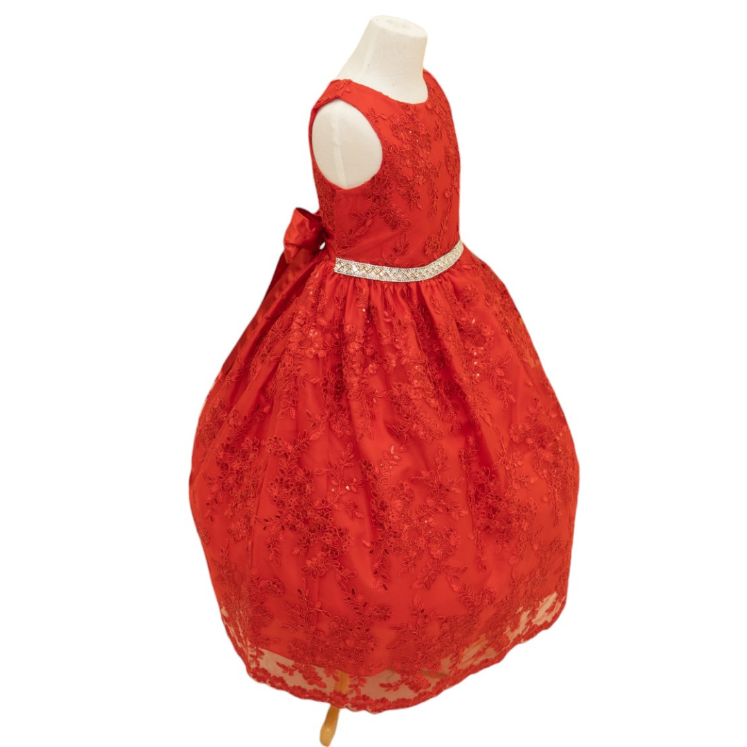 Party / Flower Girl Dress (D-1610)-Girls-Chacho's Kids