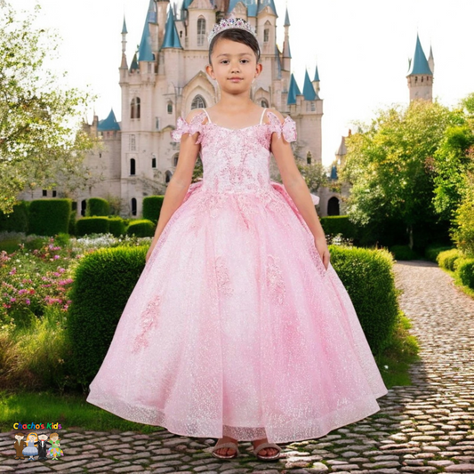 Ball Gown Dress-Mini Quince (8120)