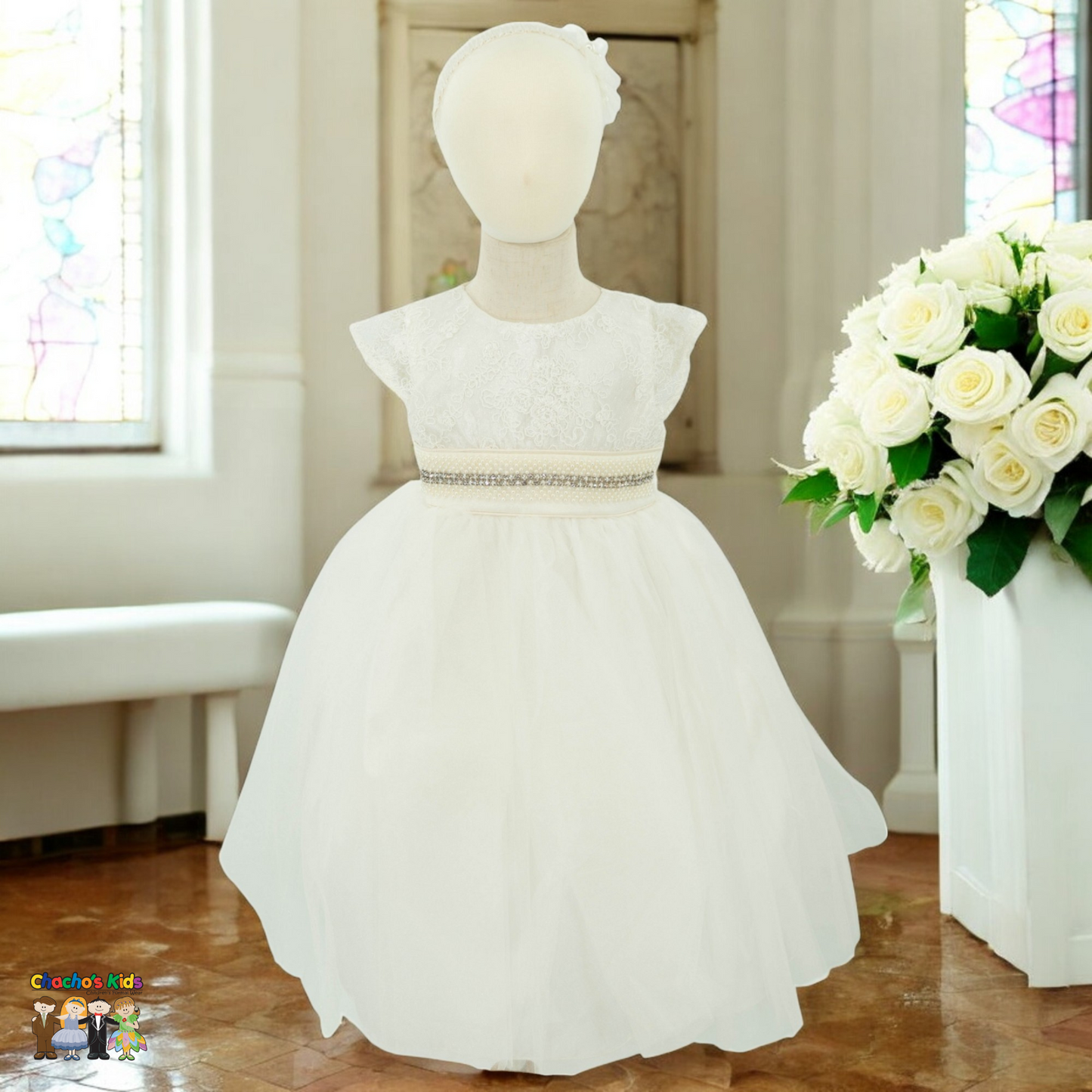 Girls Baptism Dress (008)