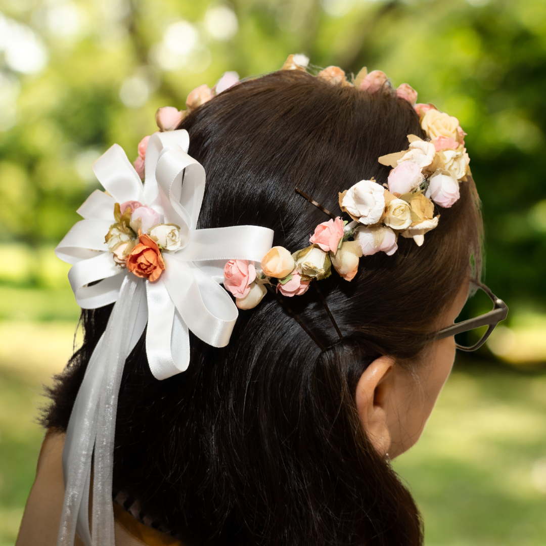 Girls Flower Crown (FC-003)-Girls-Chacho's Kids