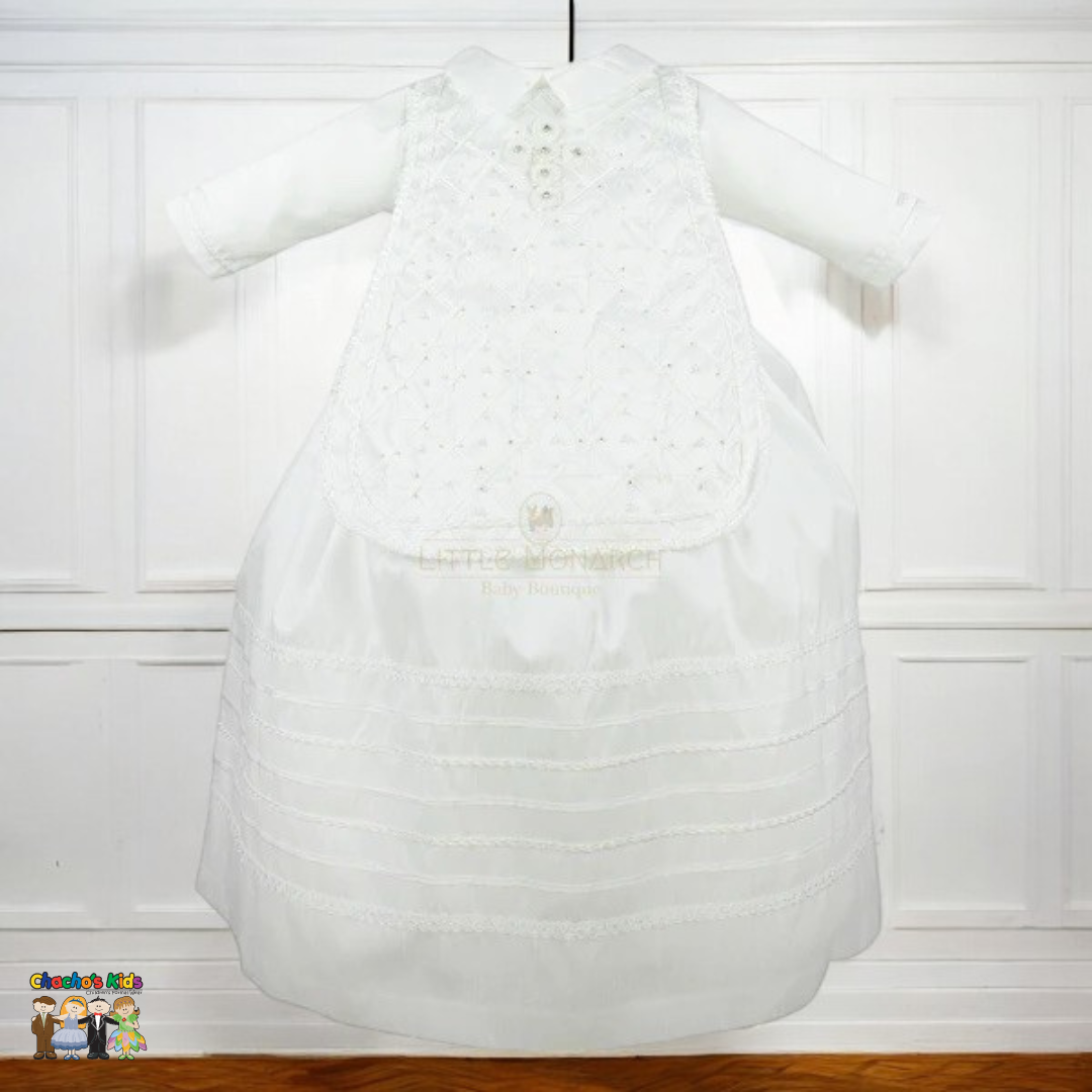 Boys Baptism (78F)-Boys-White-6M-Chacho’s Kids