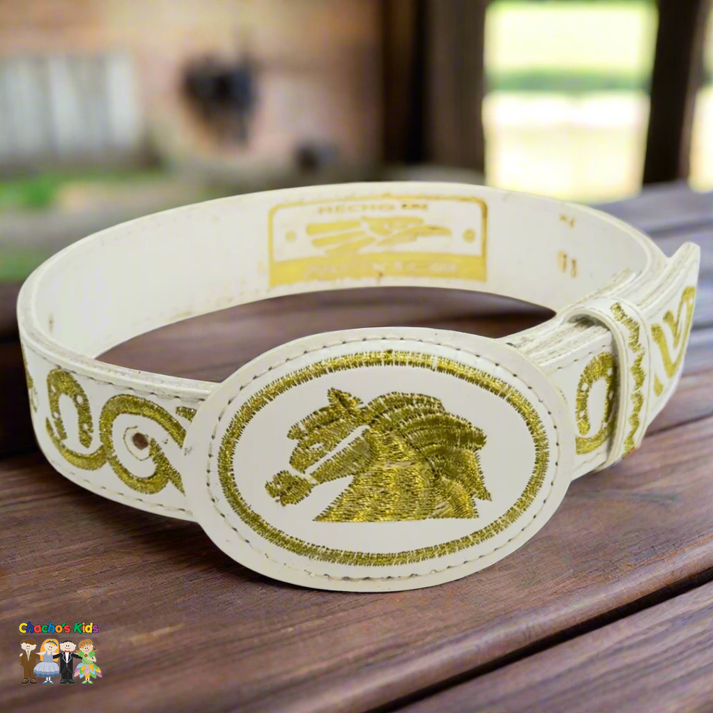 Charro Belt Horse Front