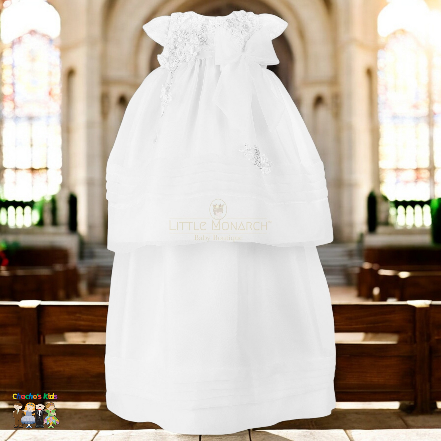 Girls Baptism Dress (Nadya)