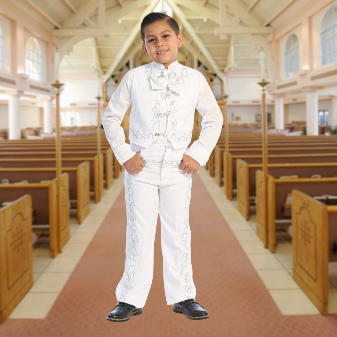 Charro Baptism (6-Piece Set)-Boys-Chacho's Kids
