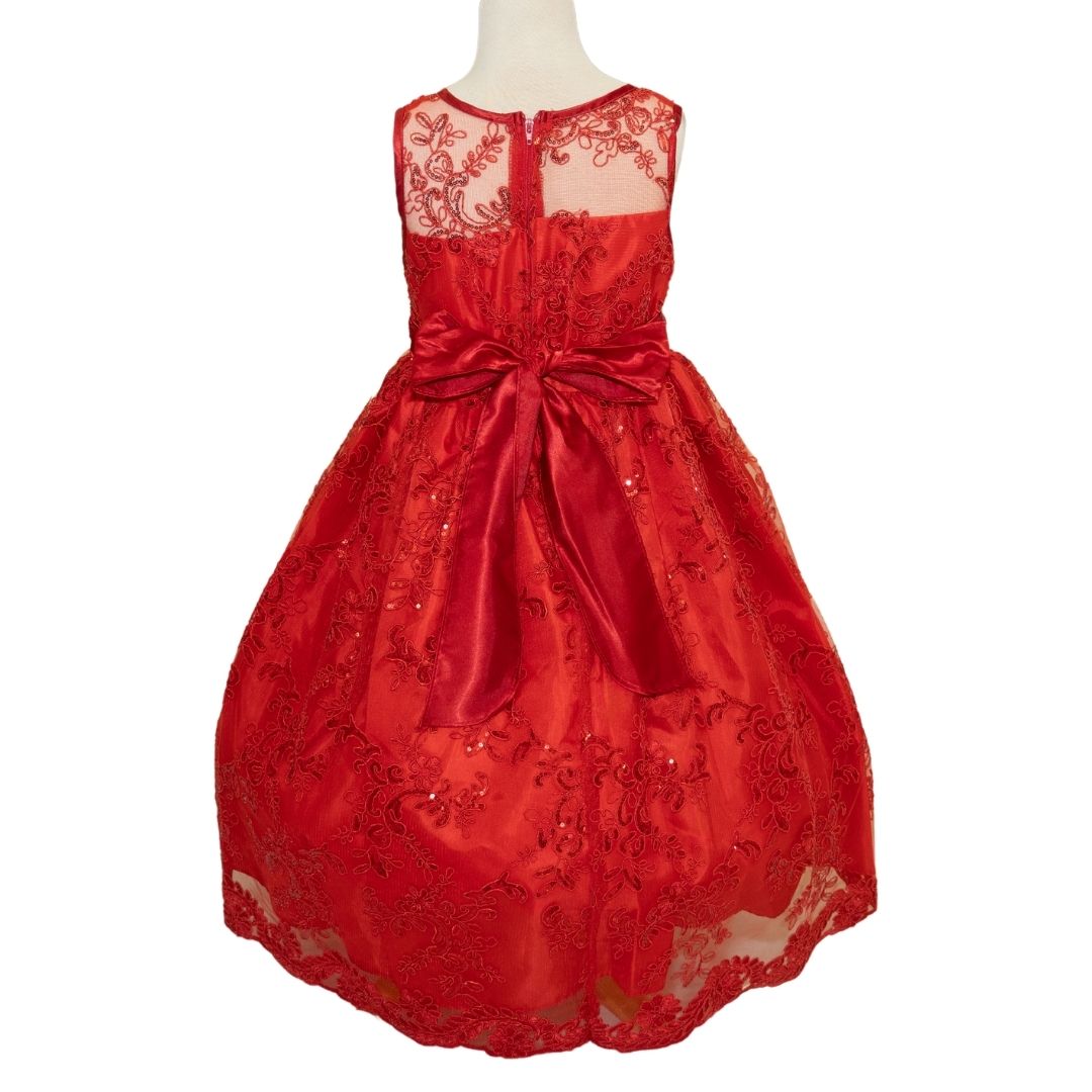 Party/Flower Girl Dress (D1550)-Girls-Chacho's Kids