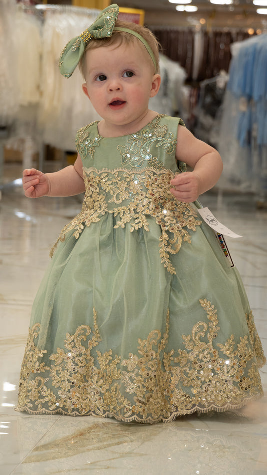 Baby Party / Flower Girl Dress (Sophie)-Girls-Chacho's-Kids