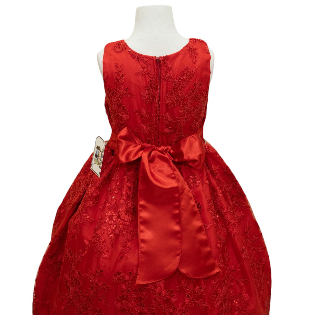 Party / Flower Girl Dress (D-1610)-Girls-Chacho's Kids