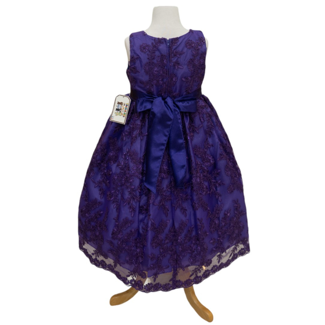 Party / Flower Girl Dress (D-1610)-Girls-Chacho's Kids