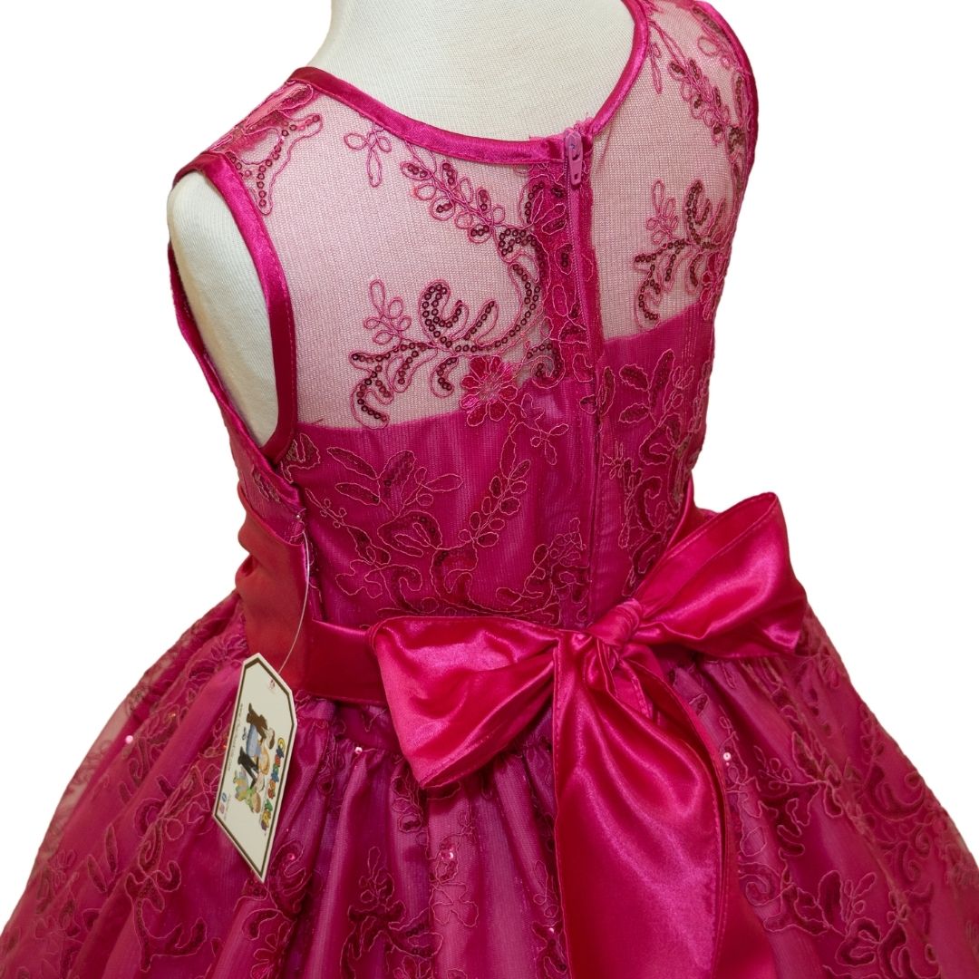 Party/Flower Girl Dress (D1550)-Girls-Chacho's Kids