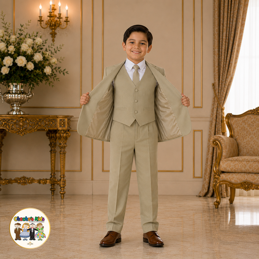 Classic Suit-Camel (BY013)