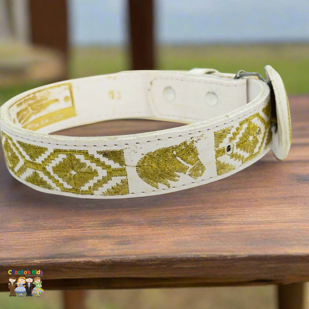 Boys Charro Belt, Gold Horse, Loop