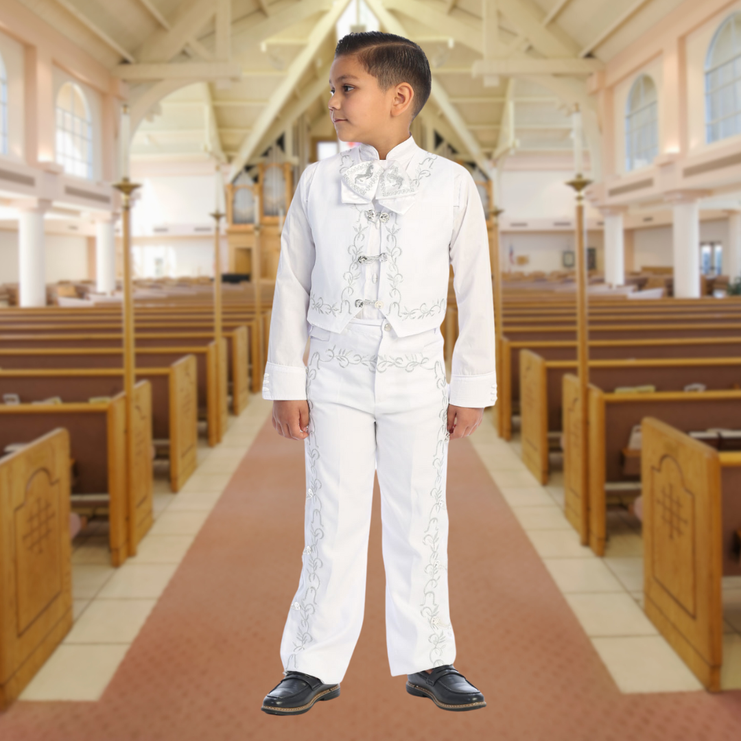 Charro Baptism (6-Piece Set)-Boys-Chacho's Kids