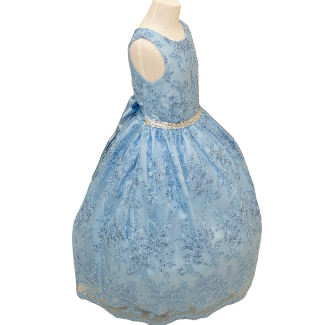 Party / Flower Girl Dress (D-1610)-Girls-Chacho's Kids