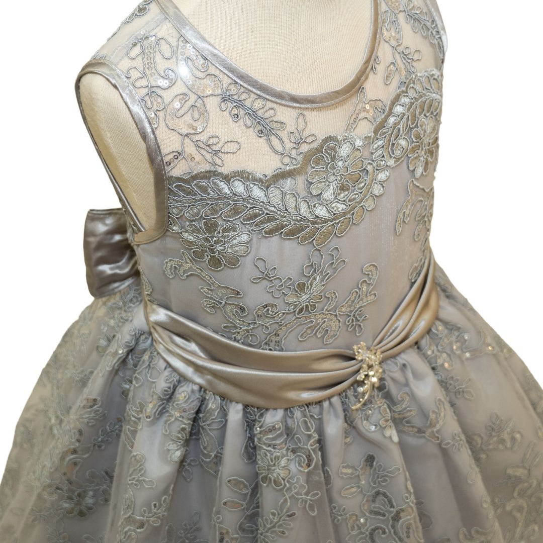Party/Flower Girl Dress (D1550)-Girls-Chacho's Kids