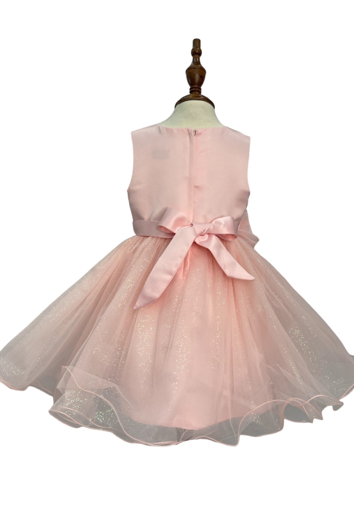 Baby Party / Flower Girl Dress (9166B)-Girls-Chacho's-Kids