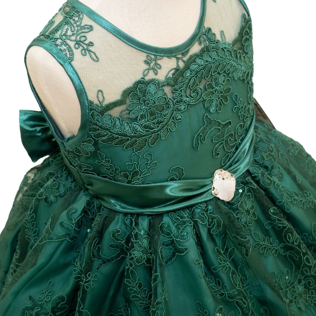 Party/Flower Girl Dress (D1550)-Girls-Chacho's Kids