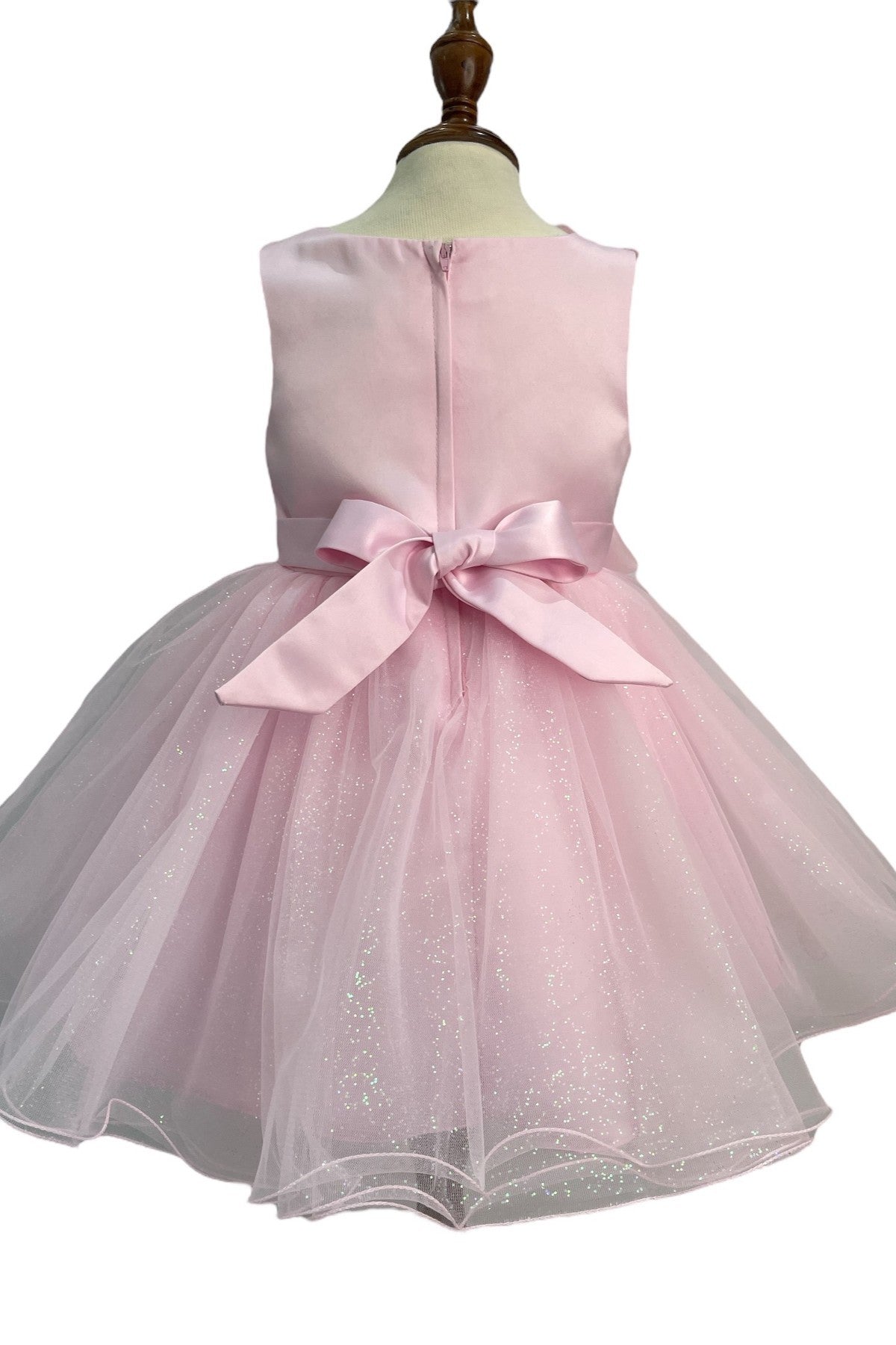 Baby Party / Flower Girl Dress (9166B)-Girls-Chacho's-Kids