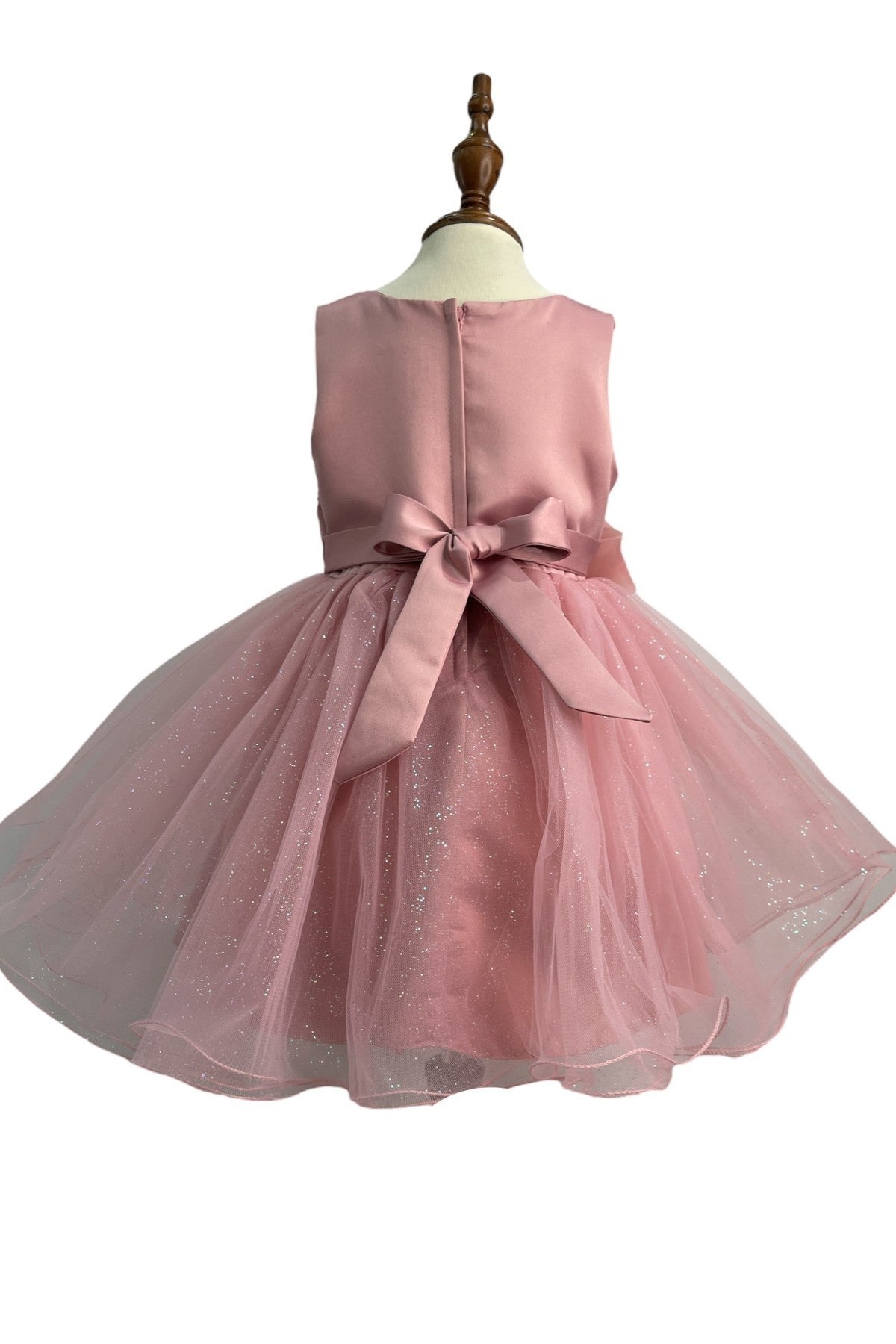 Baby Party / Flower Girl Dress (9166B)-Girls-Chacho's-Kids
