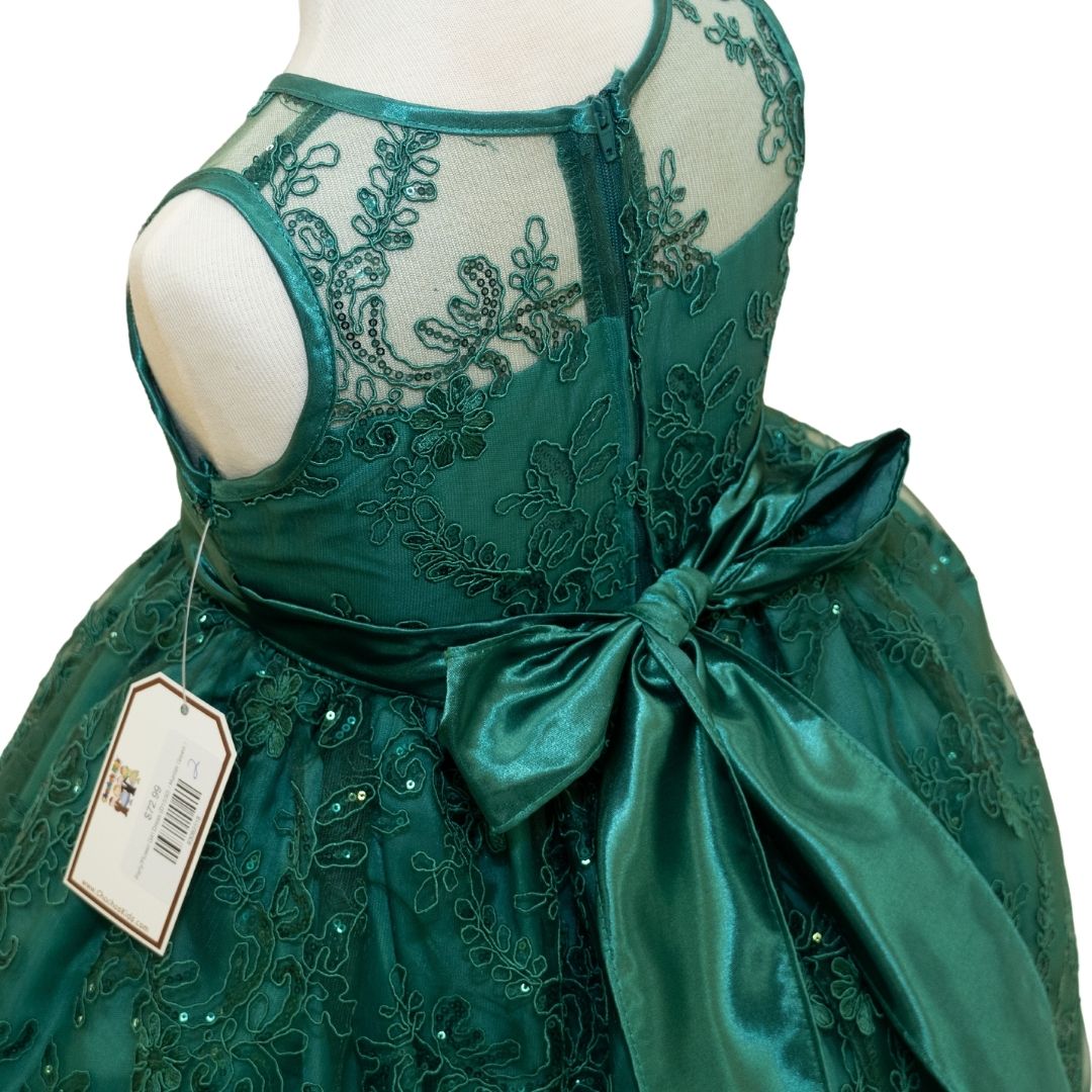 Party/Flower Girl Dress (D1550)-Girls-Chacho's Kids