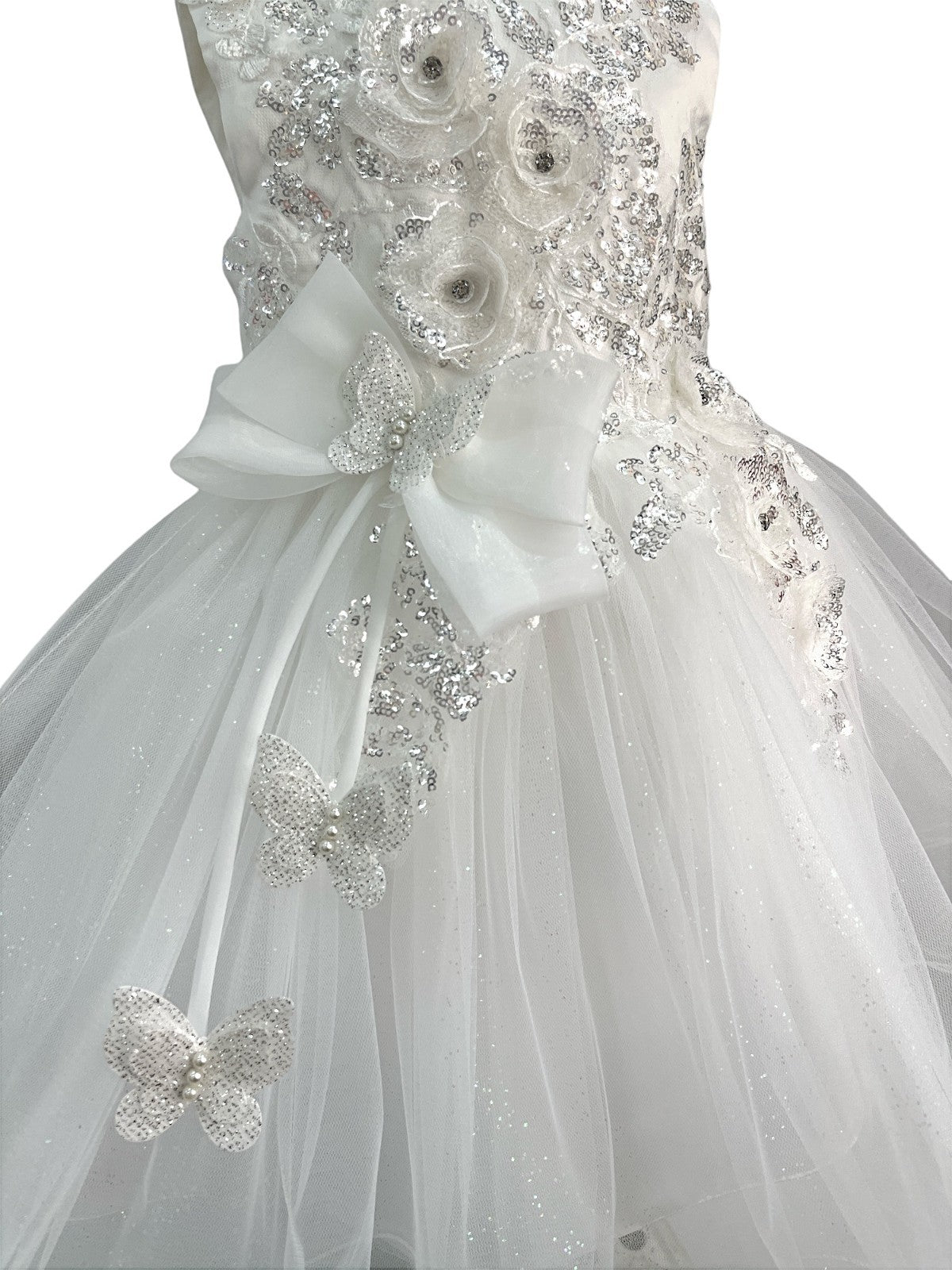 Baby Party / Flower Girl Dress (9166B)-Girls-Chacho's-Kids