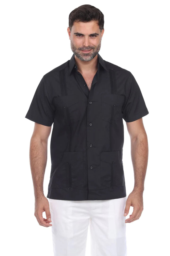 Men's Guayabera (1673)-Boys-Chacho’s Kids