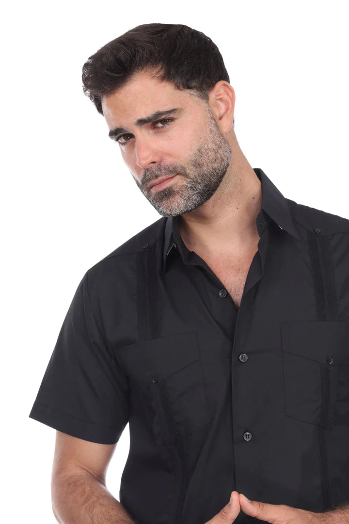 Men's Guayabera (1673)-Boys-Chacho’s Kids