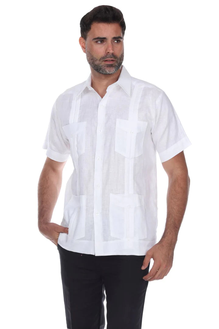 Men's Guayabera (1673)-Boys-Chacho’s Kids