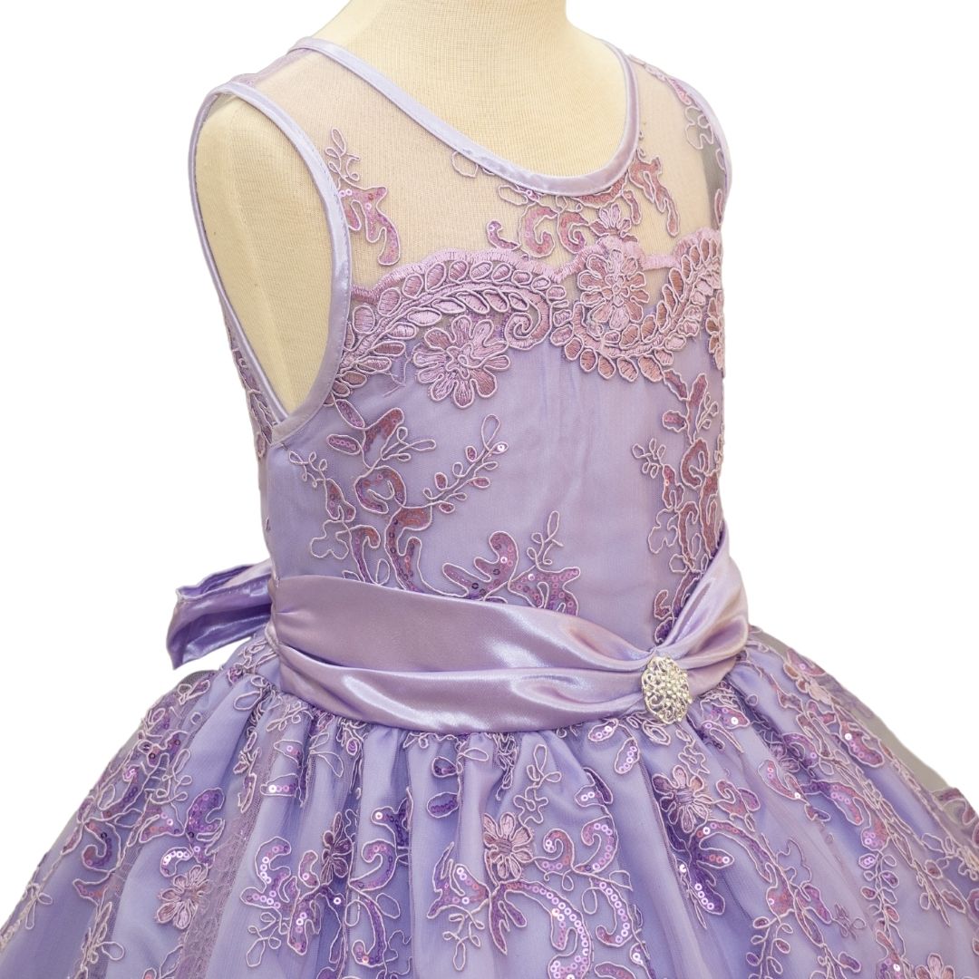 Party/Flower Girl Dress (D1550)-Girls-Chacho's Kids