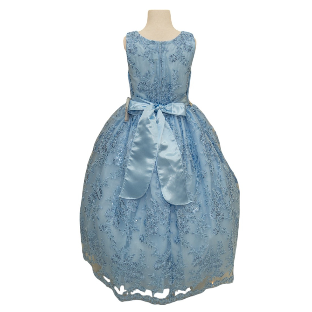 Party / Flower Girl Dress (D-1610)-Girls-Chacho's Kids