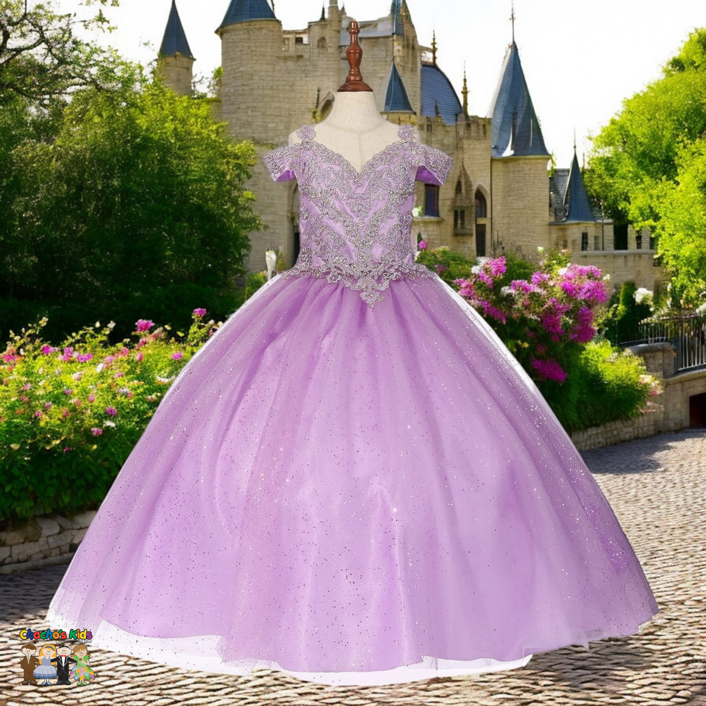Ball Gown Dress (8028)