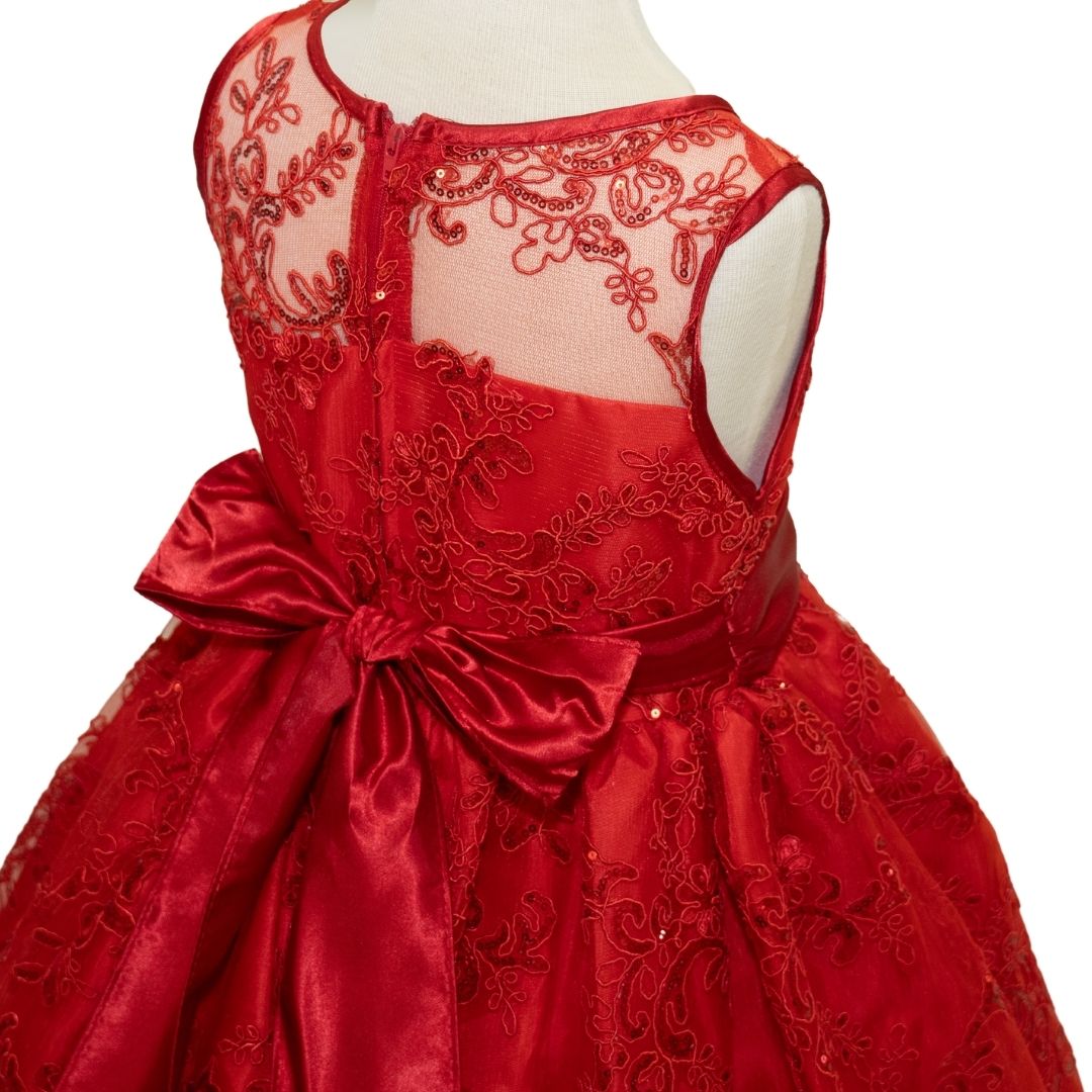 Party/Flower Girl Dress (D1550)-Girls-Chacho's Kids