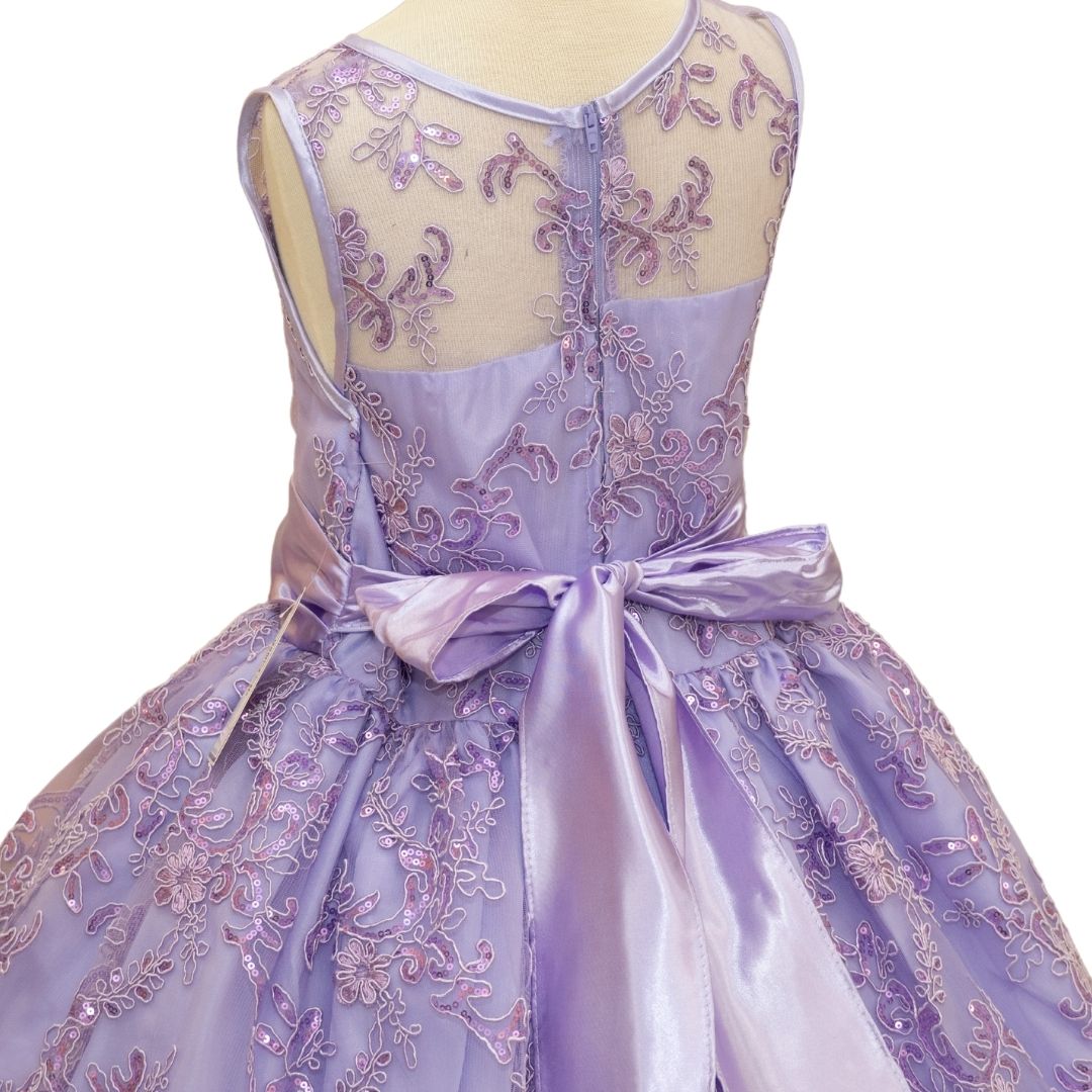 Party/Flower Girl Dress (D1550)-Girls-Chacho's Kids