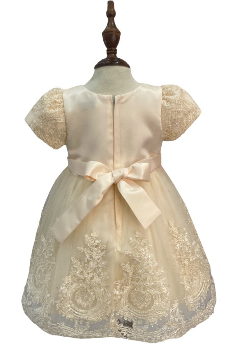 Baby Party / Flower Girl Dress (9158B)-Girls-Chacho's-Kids