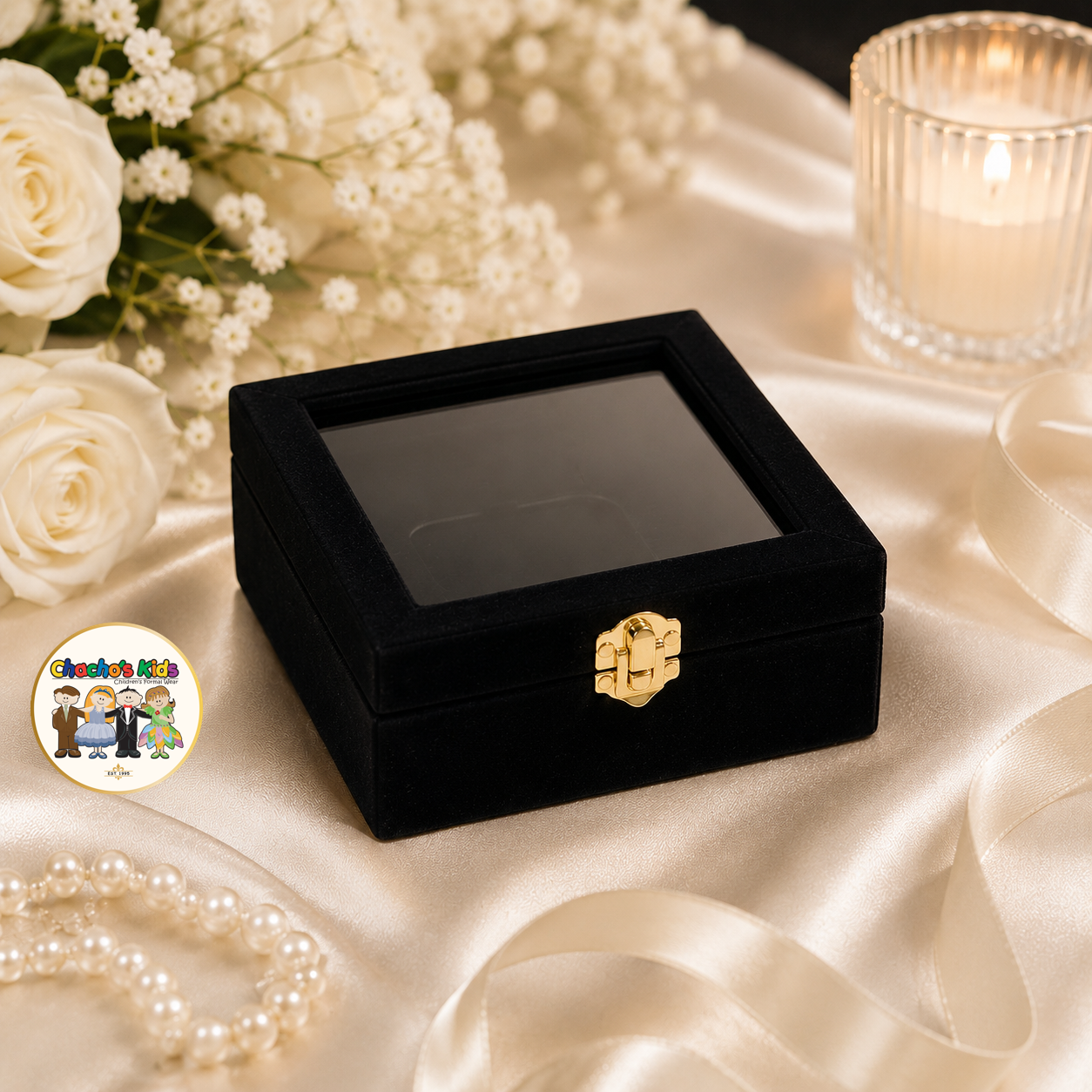 Velvet Jewelry Gift Box (Black) 🎁✨