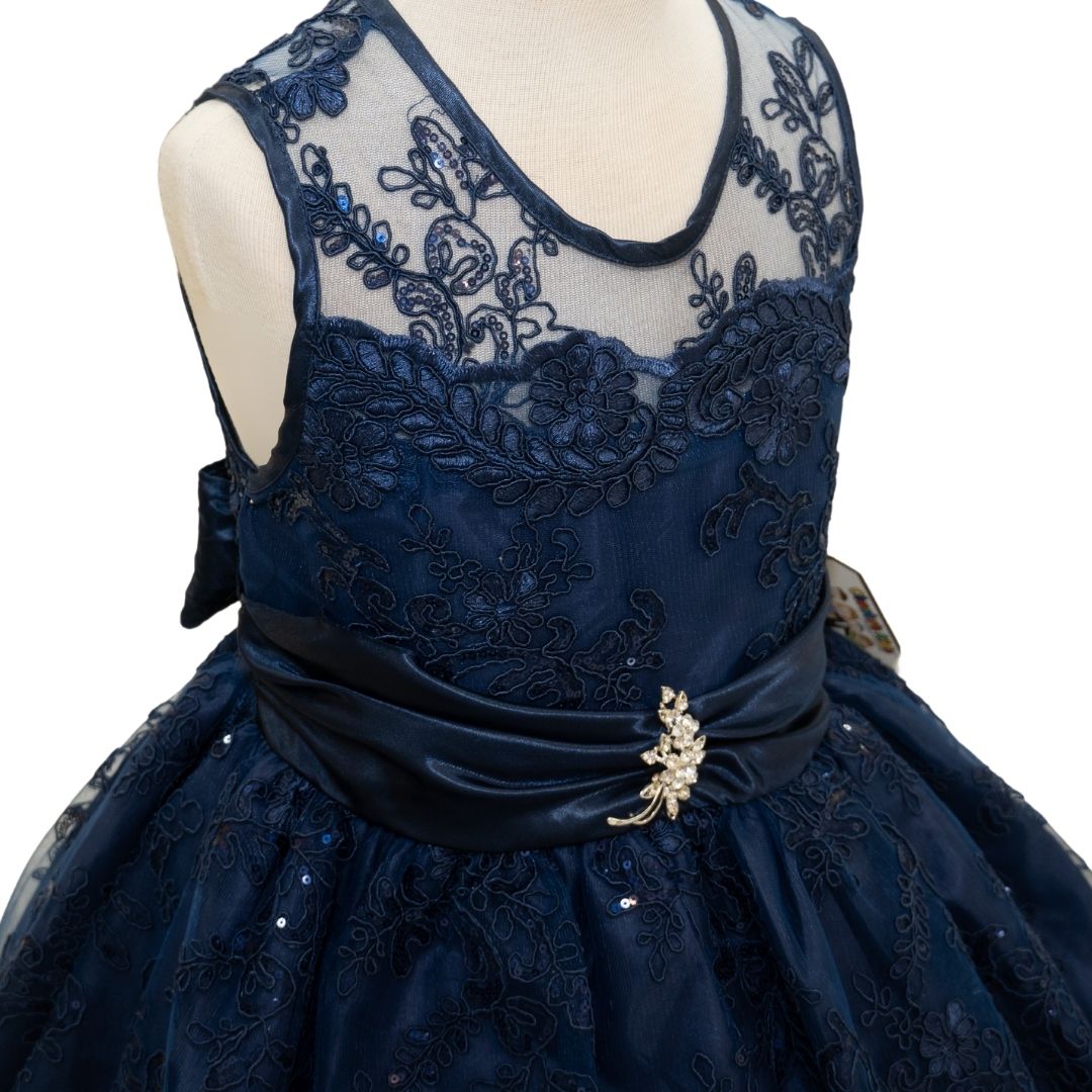 Party/Flower Girl Dress (D1550)-Girls-Chacho's Kids