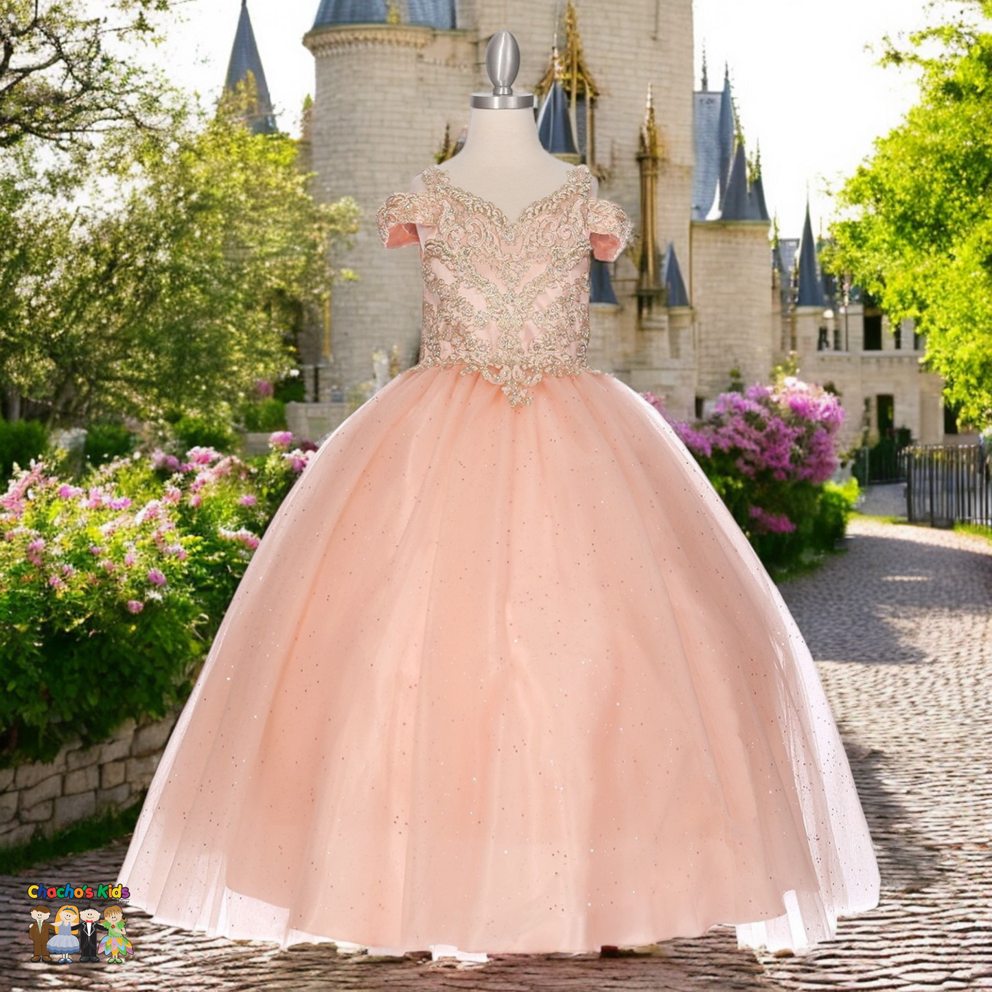 Ball Gown Dress (8028)