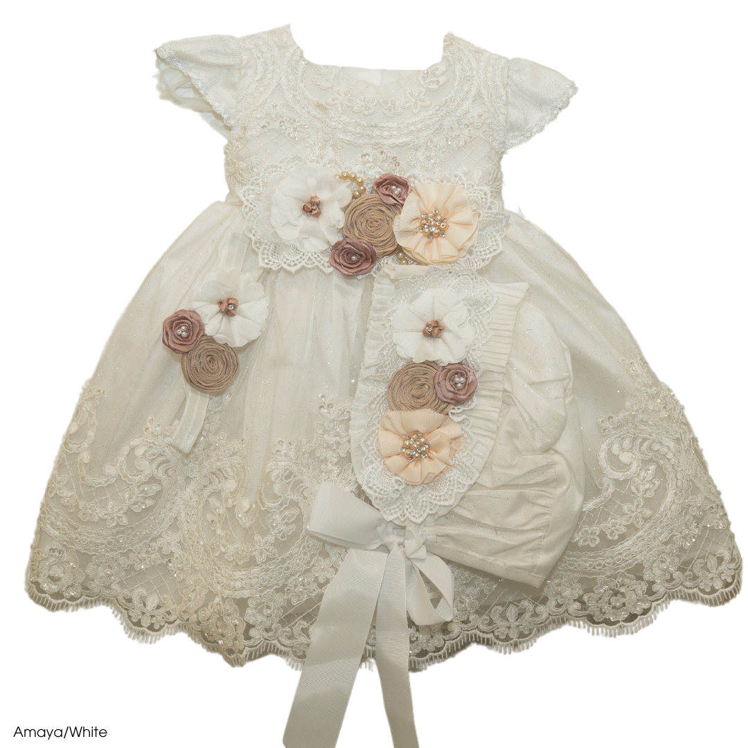 Girls Baptism (Amaya)-Girls-White-3M-Chacho's Kids