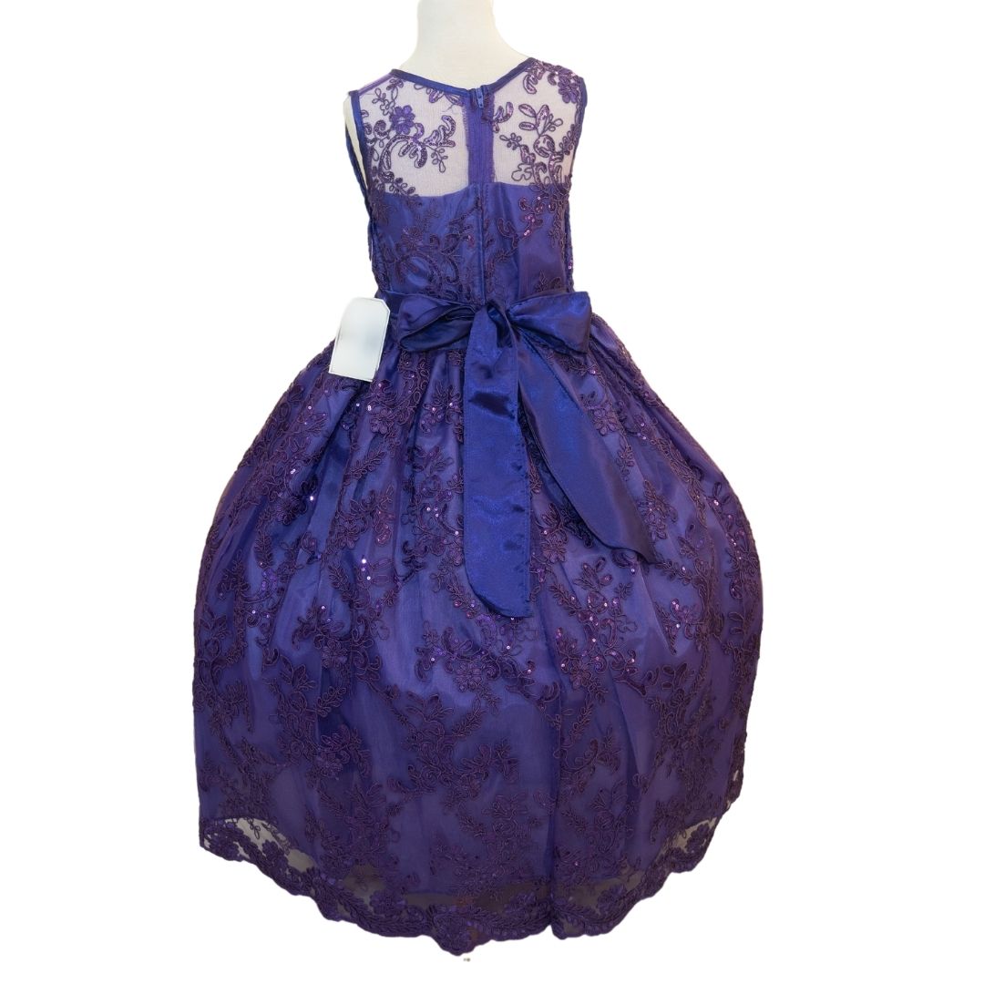 Party/Flower Girl Dress (D1550)-Girls-Chacho's Kids