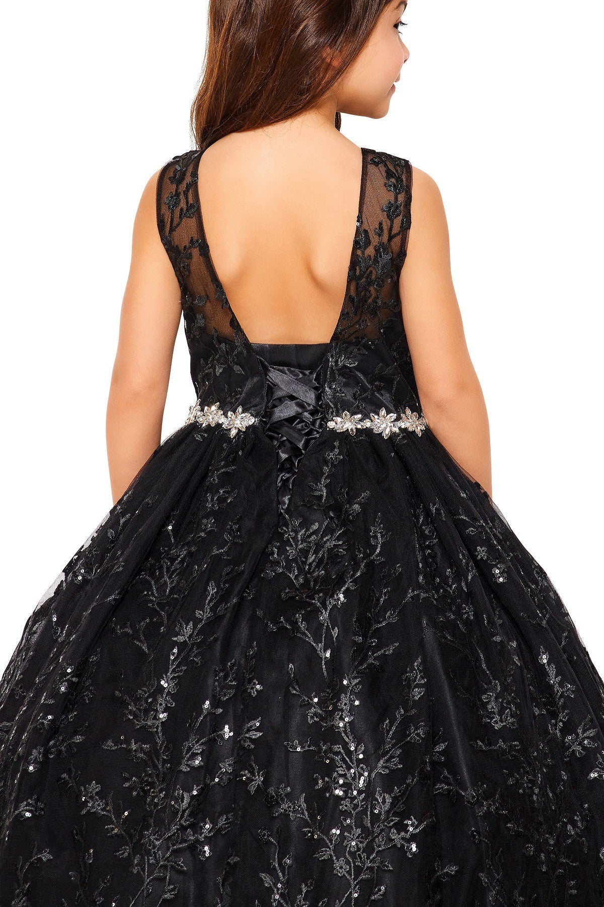 Ball Gown Dress (5109)-Girls-Chacho's Kids