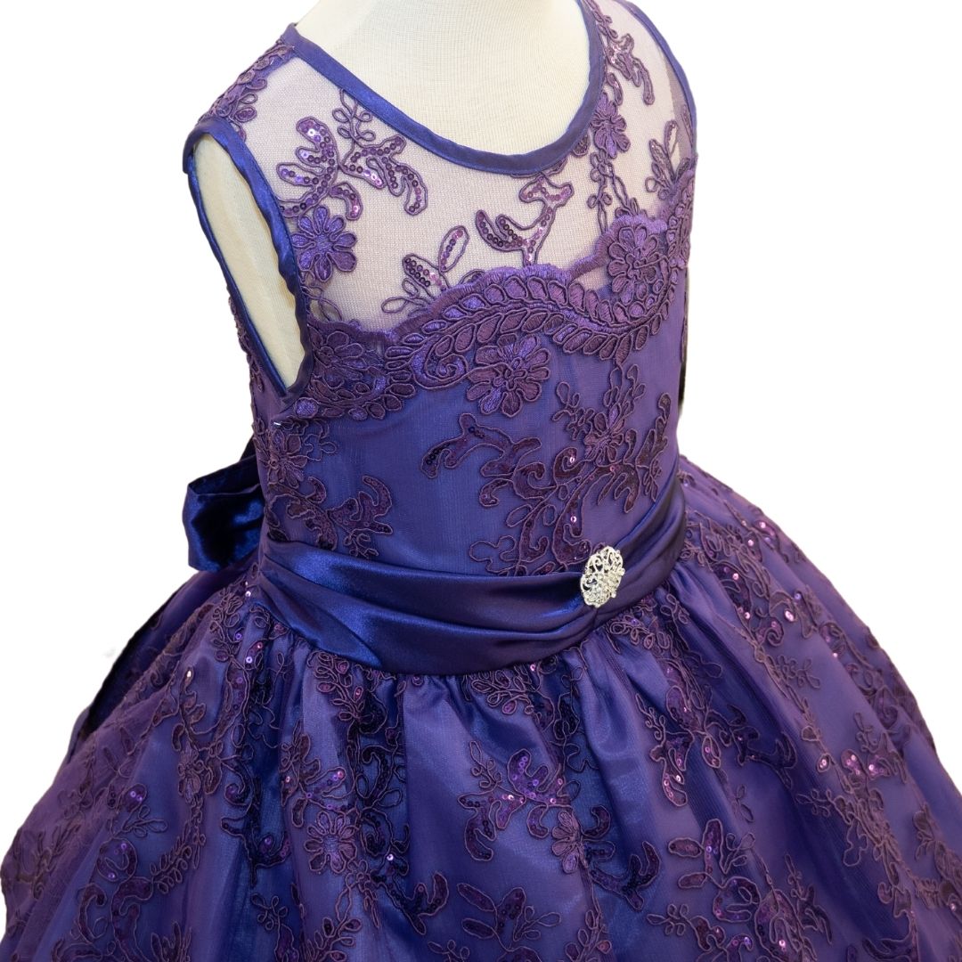 Party/Flower Girl Dress (D1550)-Girls-Chacho's Kids