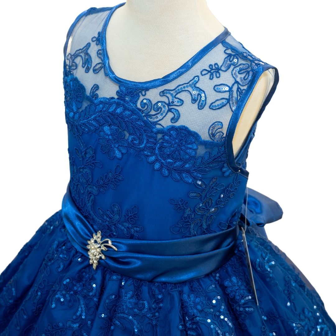 Party/Flower Girl Dress (D1550)-Girls-Chacho's Kids