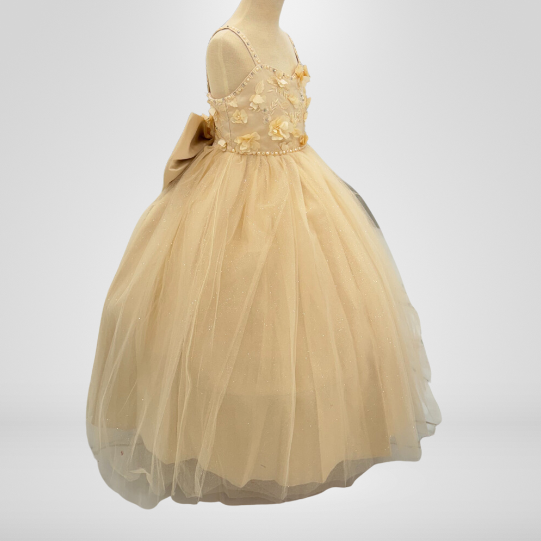 Ball Gown Dress (9014)-Girls-Chacho's Kids