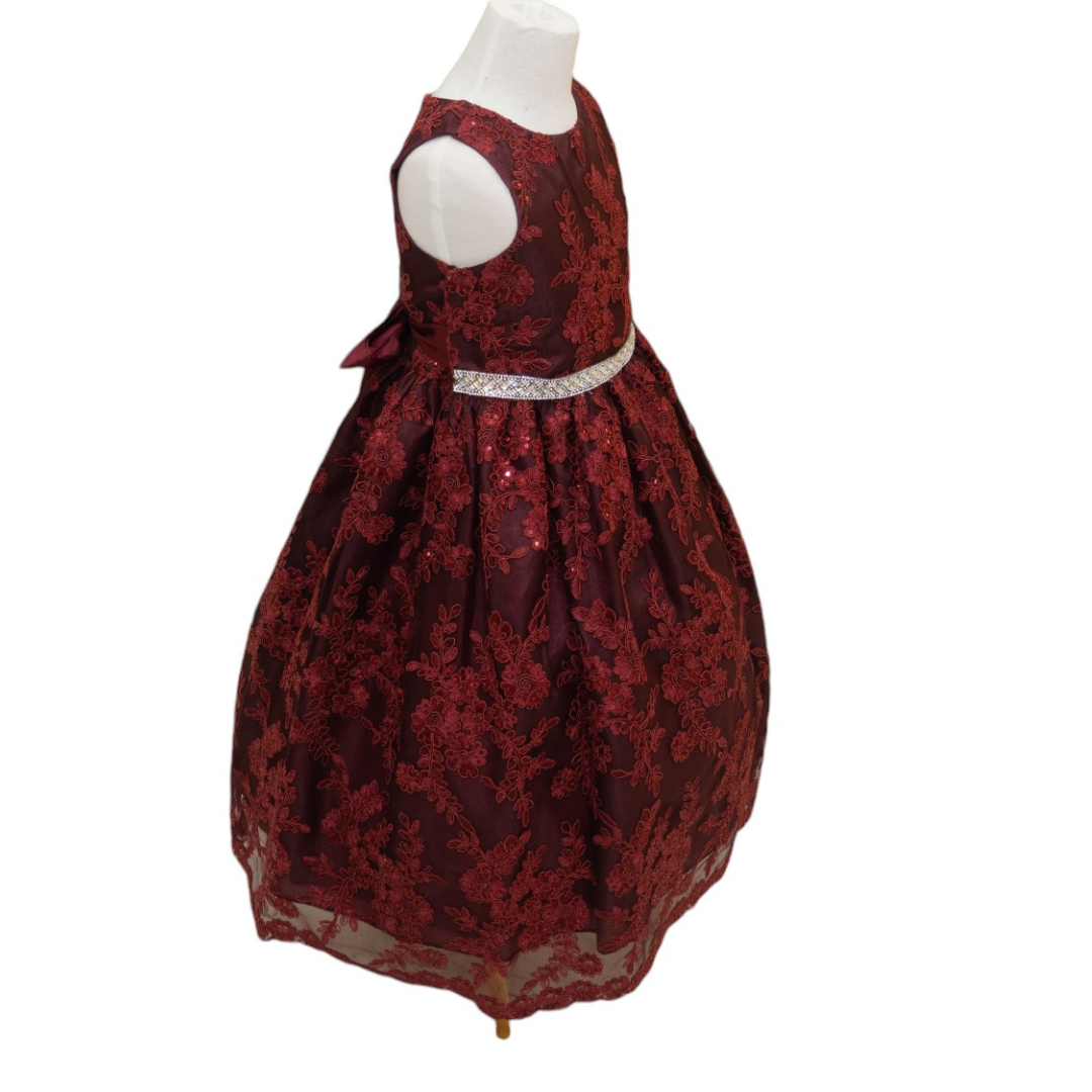 Party / Flower Girl Dress (D-1610)-Girls-Chacho's Kids