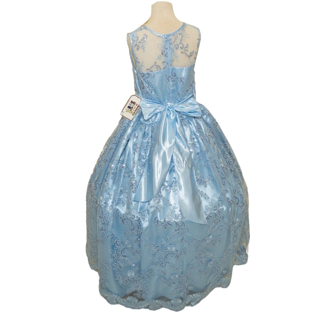 Party/Flower Girl Dress (D1550)-Girls-Chacho's Kids